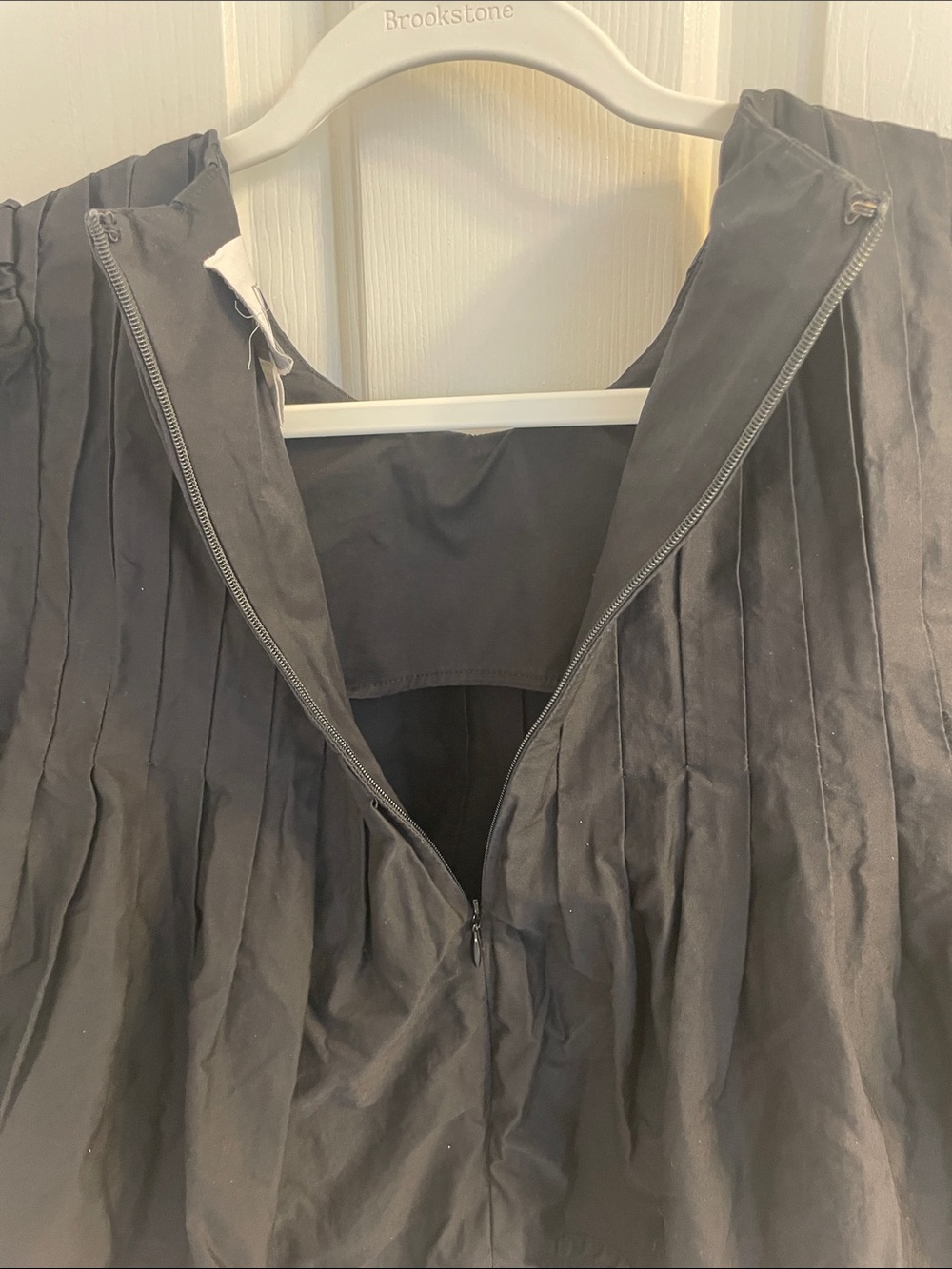Mare Mare Puff Sleeved Black Cotton Blouse - Picture 9 of 13